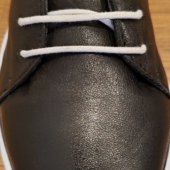 Sixtyseven Black Leather High Top Sneakers - Picture 6 of 7